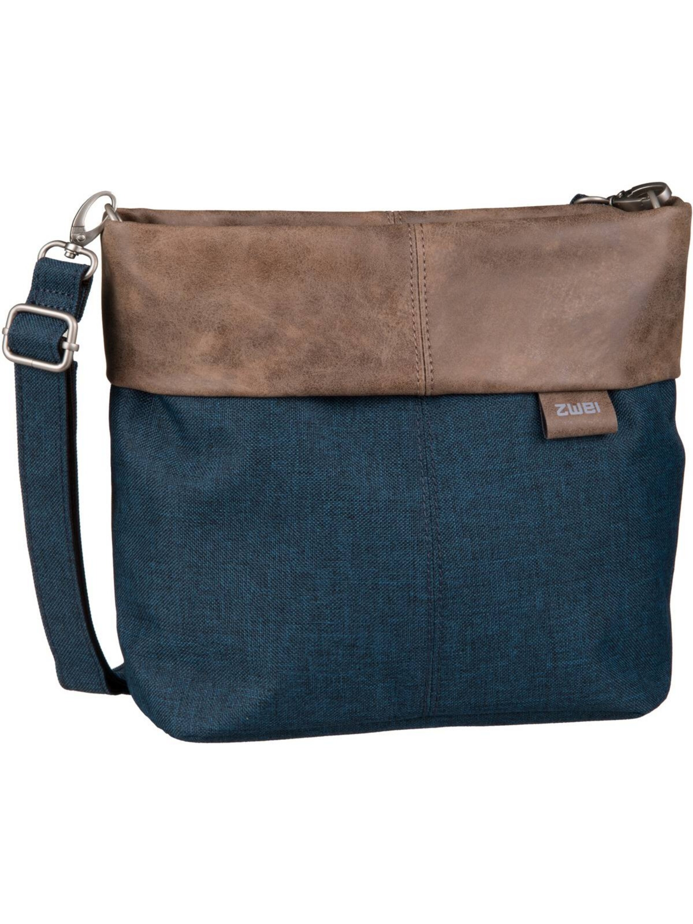 ZWEI Handbag 'Olli' in Blue: front