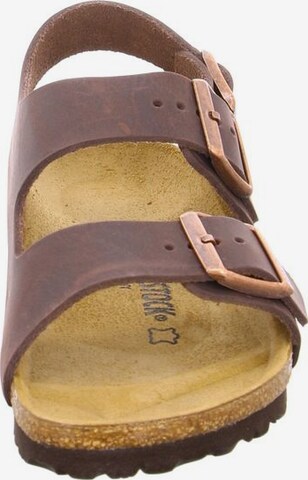 BIRKENSTOCK Sandals 'Milano' in Brown