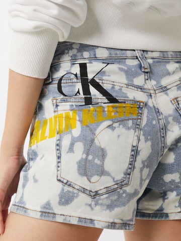 balts Calvin Klein Jeans Standarta Džinsi