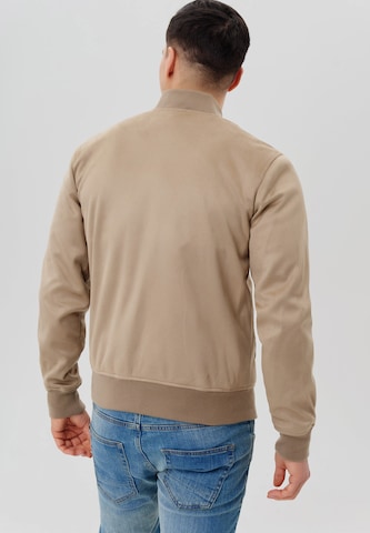 INDICODE JEANS Between-Season Jacket ' Abbott ' in Beige