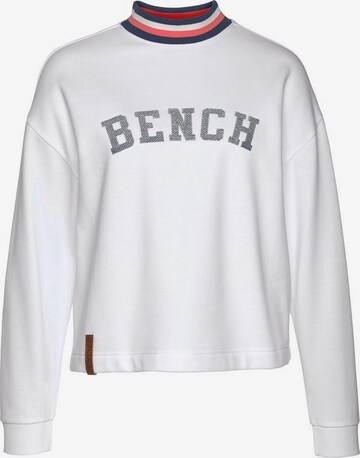 BENCH Sweatshirt in Weiß: predná strana