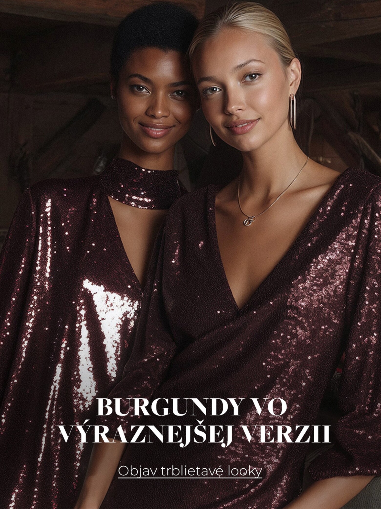 Červená, ktorá srší sebavedomím Burgundy