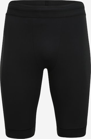 NIKE Спортен панталон в черно: отпред