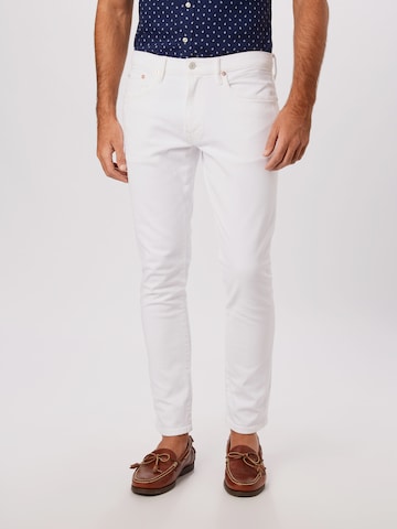 Polo Ralph Lauren Slimfit Jeans 'SULLIVAN' in Wit: voorkant