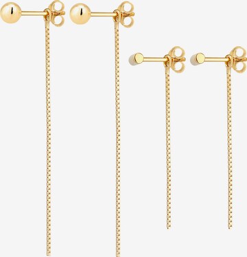 ELLI Earrings in Gold: front