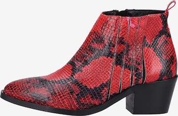 Bottines ILC en rouge