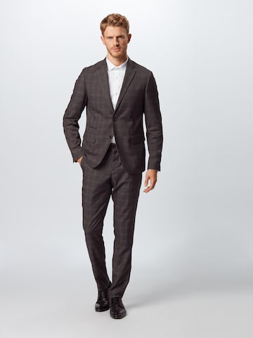 Slimfit Completo di Lindbergh in grigio