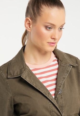 DreiMaster Vintage Between-Season Jacket in Brown: front