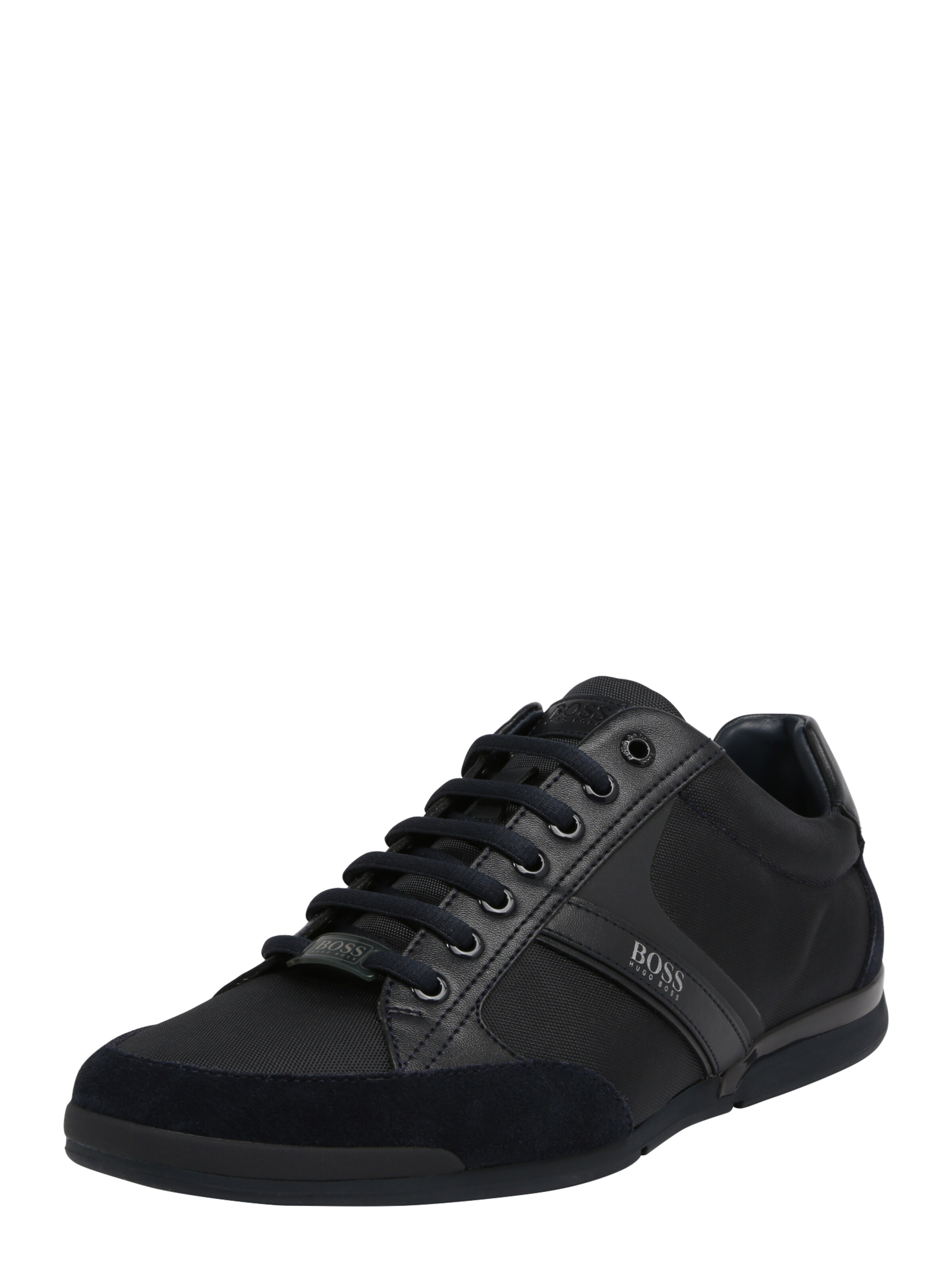 BOSS - Sneakers laag 'Saturn_Lowp_mx' in de kleur Donkerblauw