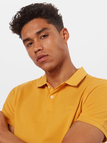 s.Oliver Poloshirt in Gelb