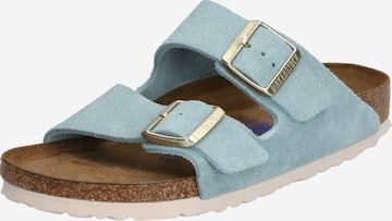 BIRKENSTOCK Pantofle 'Arizona' – modrá: přední strana