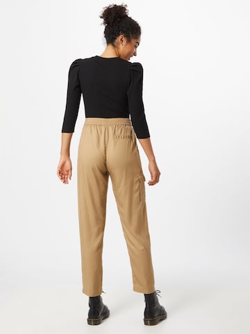 MSCH COPENHAGEN Loose fit Pants 'Khady Rosanna' in Beige