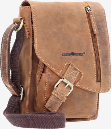 GREENBURRY Crossbody Bag in Brown: front