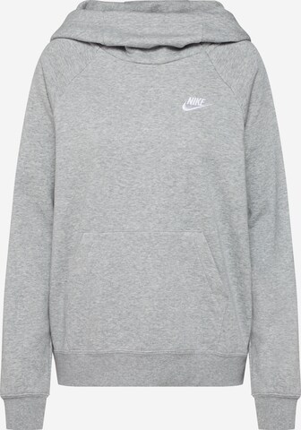 Nike Sportswear Sweatshirt in Grijs: voorkant