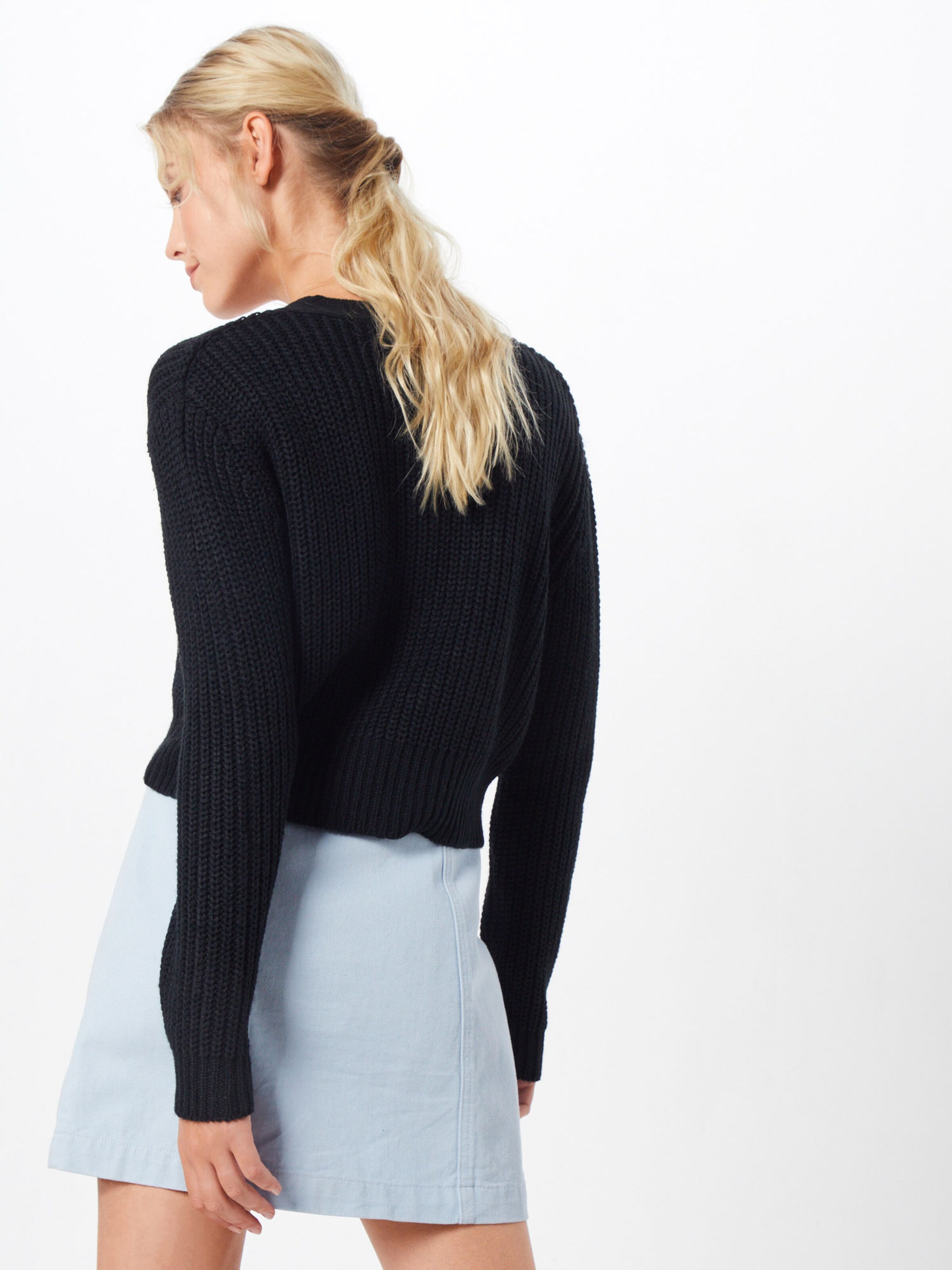 Urban Classics Gebreid vest in Zwart