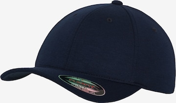 Flexfit Cap 'Double Jersey' in Blau: predná strana