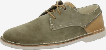 CLARKS Schnürschuh in Grün: predná strana