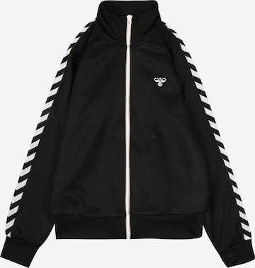 Hummel Sports sweat jacket 'KICK' in Black: front