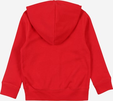GAP Regular fit Zip-Up Hoodie in Red