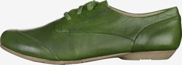 JOSEF SEIBEL Lace-Up Shoes 'Fiona 01' in Green