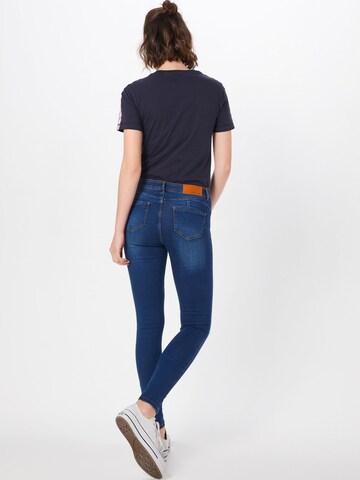 Noisy may Skinny Jeans 'Jen' i blå