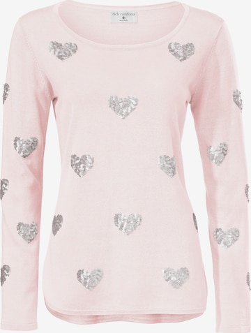 Pull-over heine en rose : devant