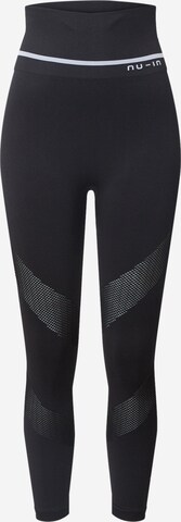 NU-IN Skinny Leggings in Black: front