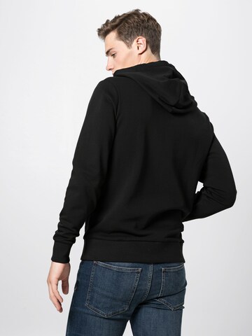 JACK & JONES Sweatshirt 'Holmen' in Black: back