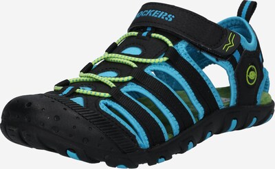 Dockers by Gerli Sandals & Slippers in Neon blue / Dark blue, Item view
