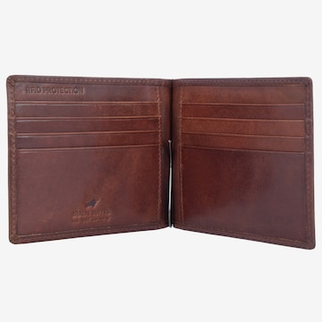 Braun Büffel Wallet 'Arezzo' in Brown