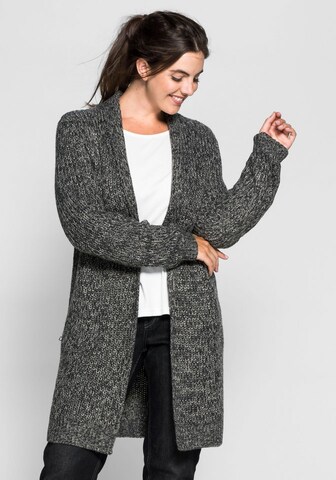 SHEEGO Strickjacke in Grau: predná strana