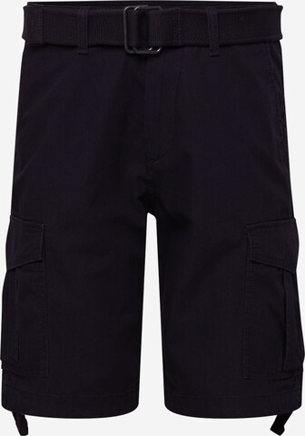 JACK & JONES - Pantalón cargo 'Charlie' en negro: frente