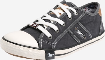 MUSTANG Sneakers laag in Zwart: voorkant