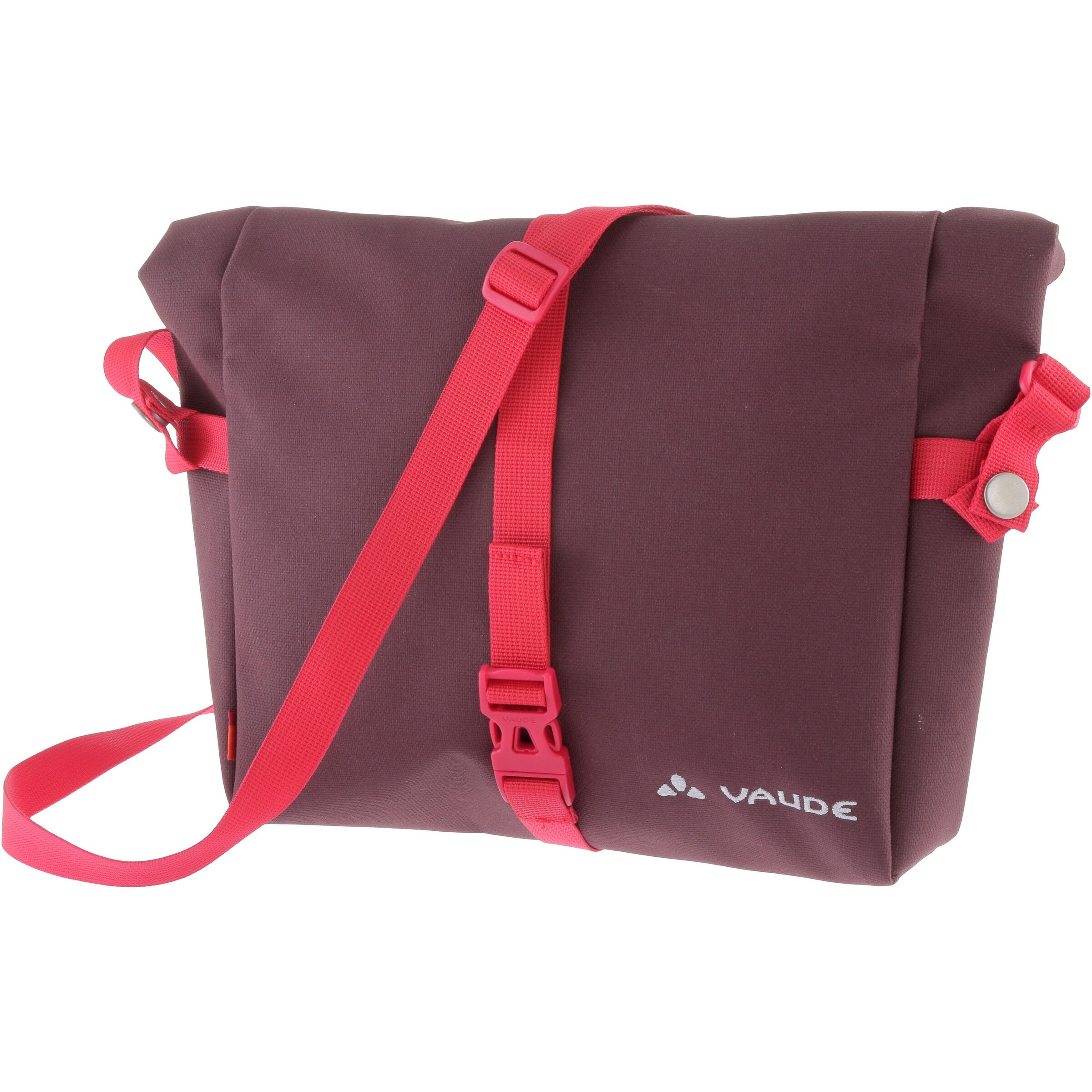 VAUDE - Sporttas 'ShopAir' in de kleur Wijnrood