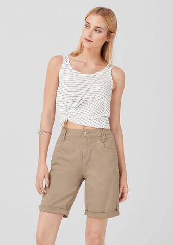 s.Oliver Regular Shorts in Beige