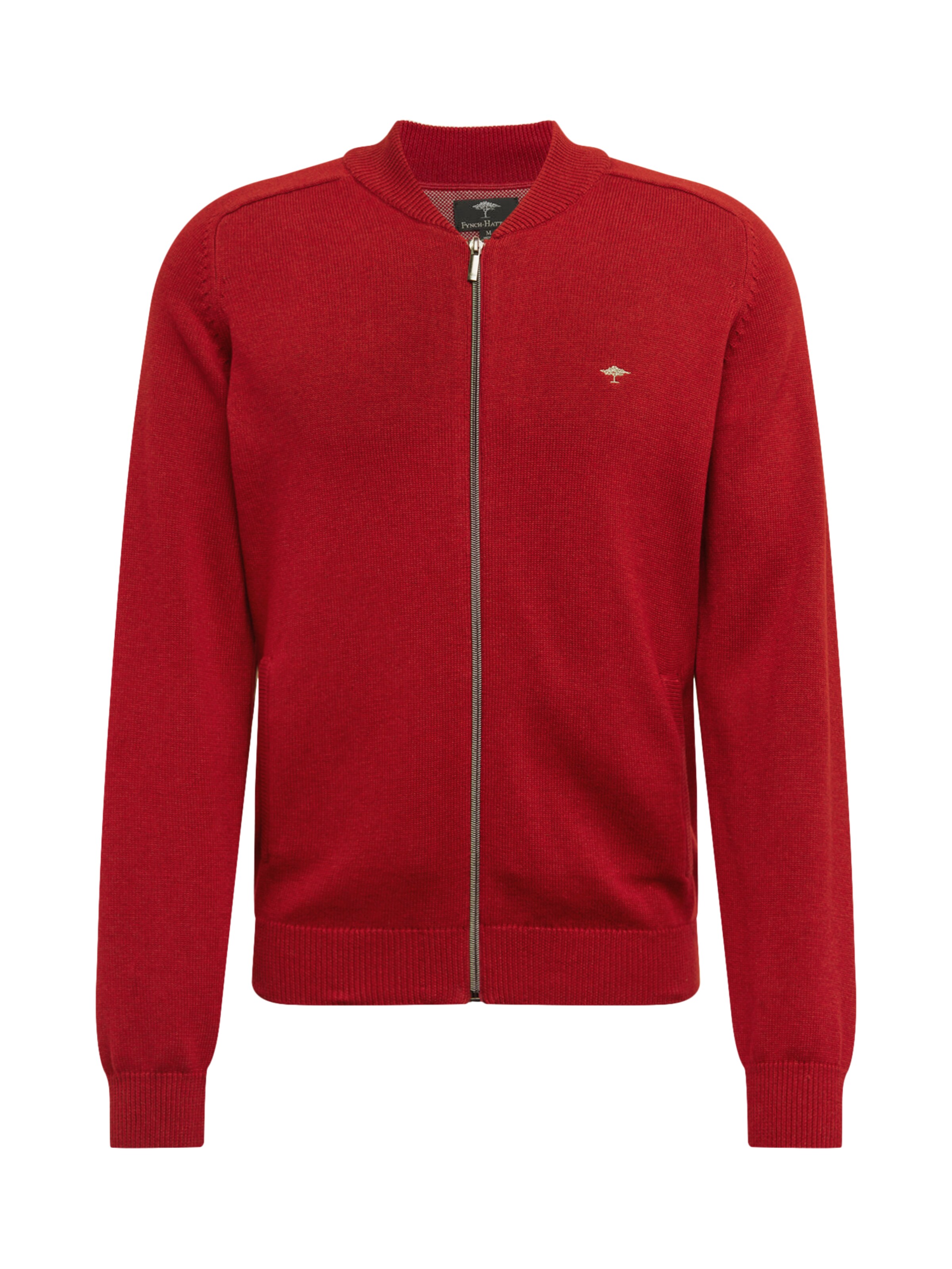 FYNCH-HATTON - Gebreid vest in de kleur Rood