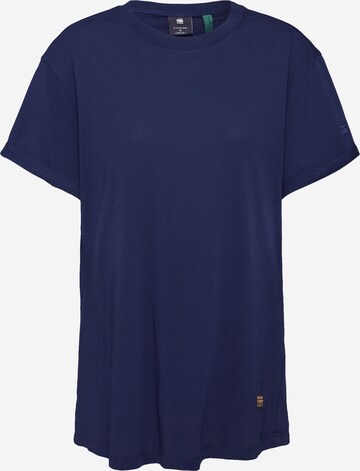 G-Star RAW T-shirt 'Lash' i blå: framsida