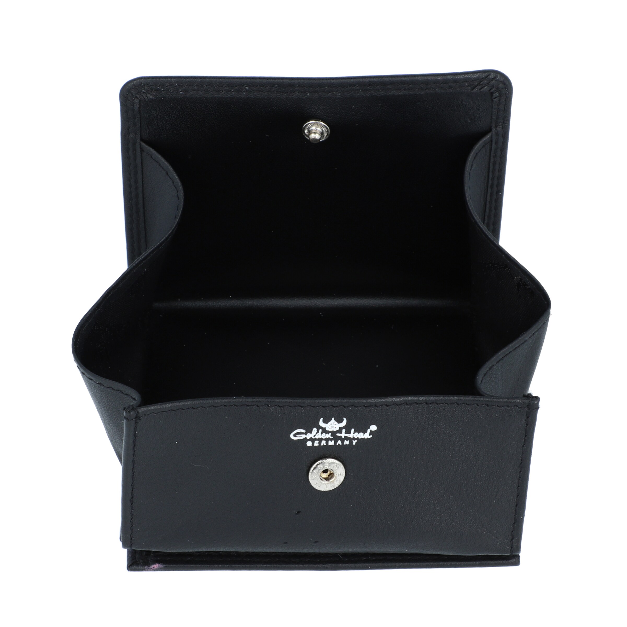 GOLDEN HEAD Portemonnee 'Polo' in Zwart