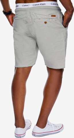 INDICODE JEANS Shorts 'Carver' in Grau