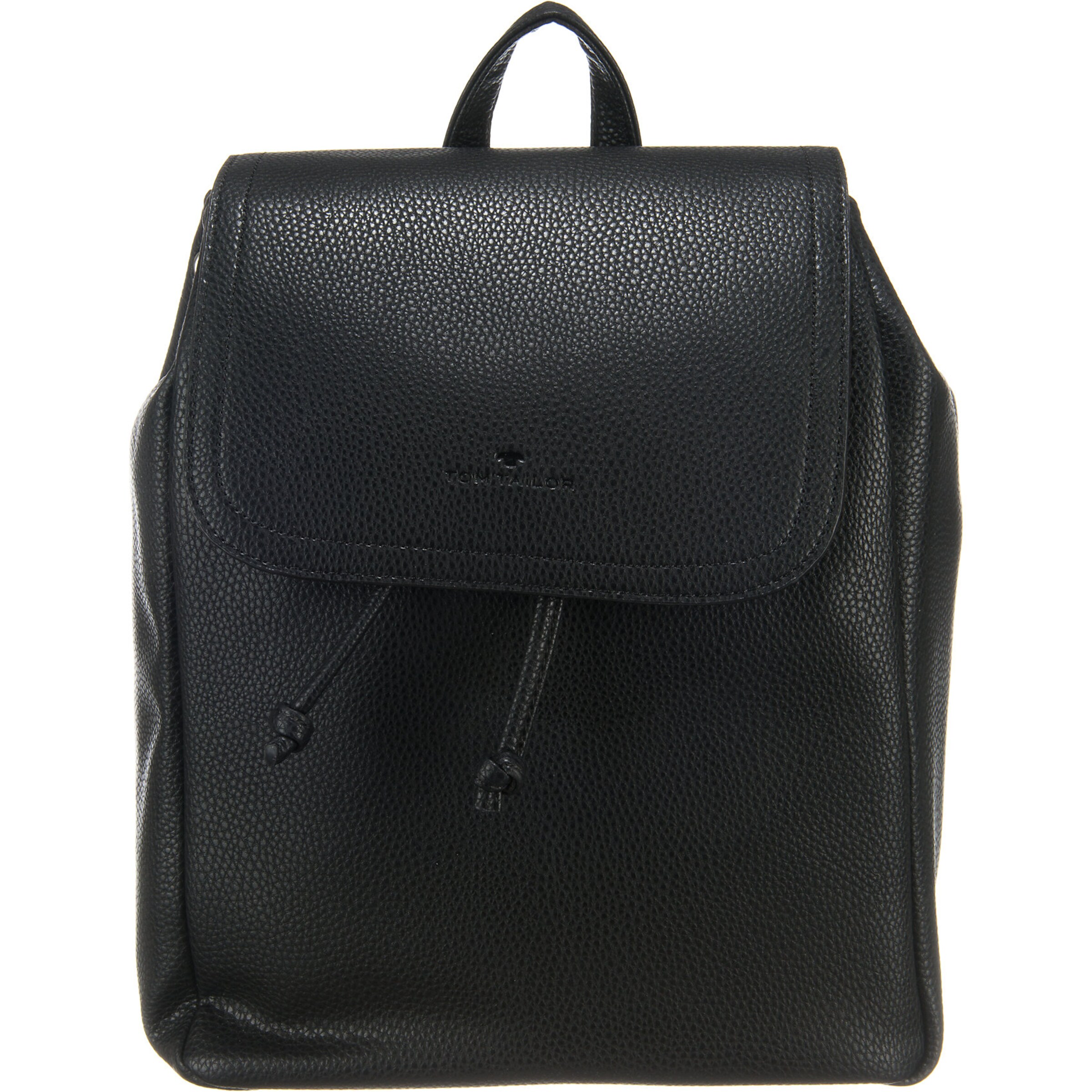 TOM TAILOR Rucksack 'Tinna' in Schwarz: Vorderseite
