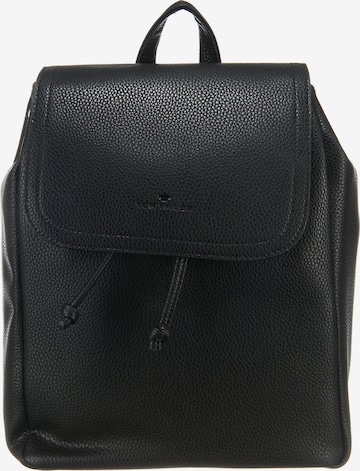 TOM TAILOR Backpack 'Tinna' in Black: front