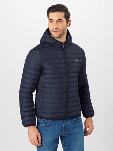 LACOSTE Regular Fit Jacke in Blau: predná strana