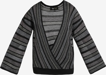 Pull-over myMo at night en noir : devant