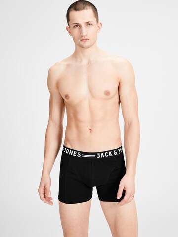 Boxers 'Sense' JACK & JONES en noir : devant