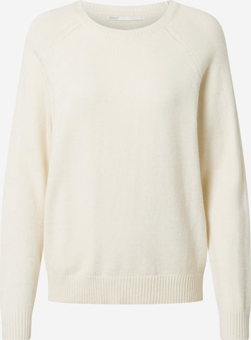 ONLY Pullover 'Lesly Kings' in Beige: predná strana