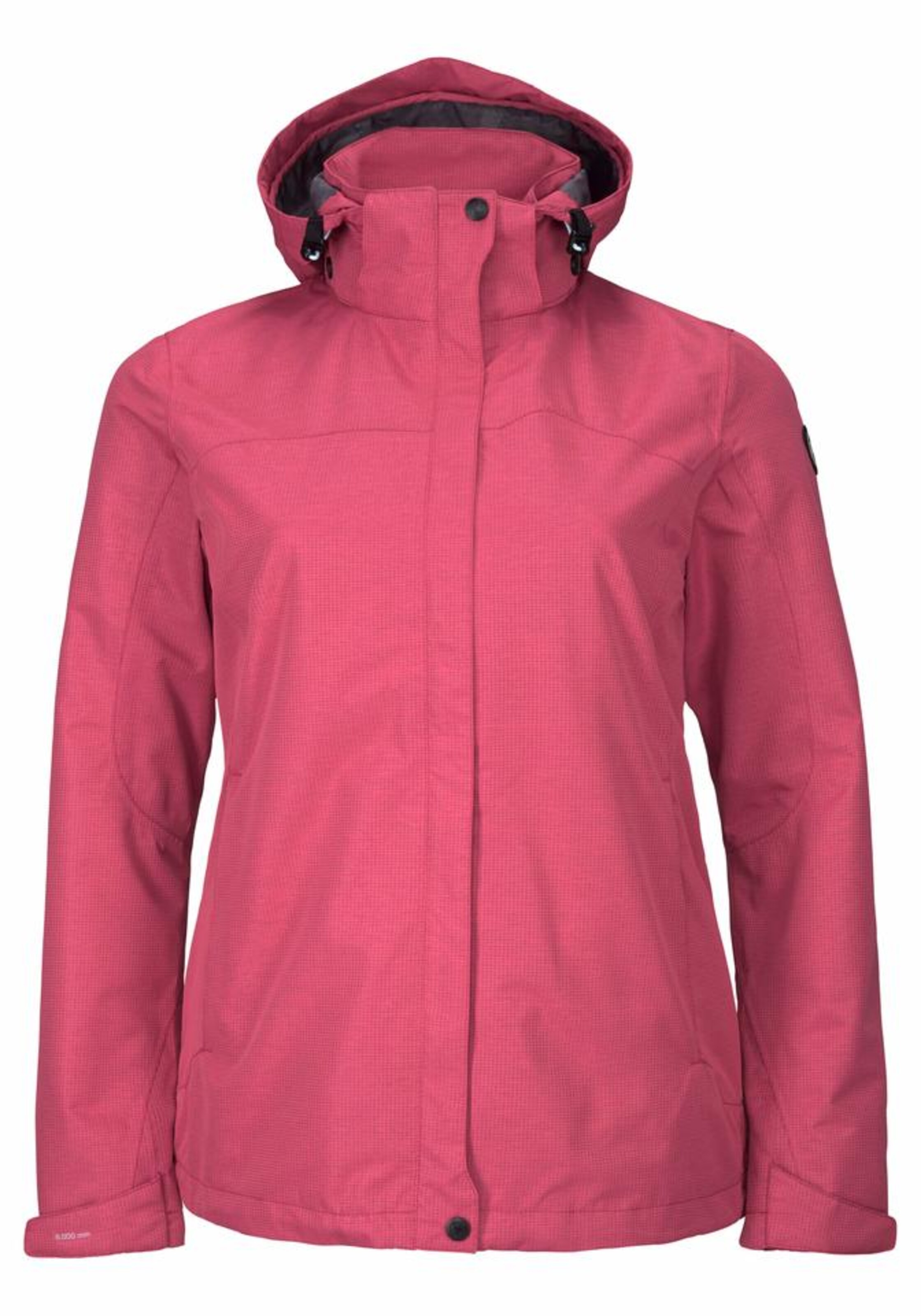 KILLTEC - 'INKI' Funktions-Kapuzenjacke in himbeer