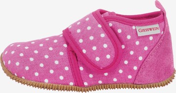 Pantoufle 'Stans' GIESSWEIN en rose