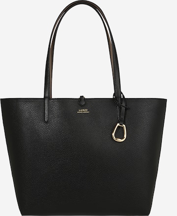 Lauren Ralph Lauren Μεγάλη τσάντα σε μαύρο: μπροστά