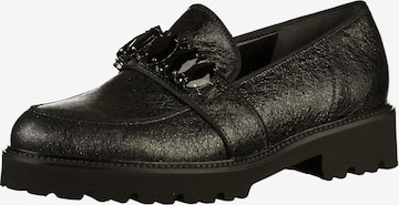 GABOR Classic Flats in Black: front