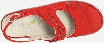 WALDLÄUFER Sandals in Red